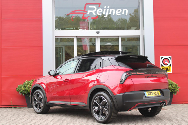Alfa Romeo junior 1.2 Turbo 136PK Hybrid IBRIDA SPECIALE | PANORAMISCH SCHUIF/KANTEL DAK | SPORT PACK: SABELT SPORT STOELEN/ALCANTARA STUURWIEL | TECHNO PACK: LED MATRIX KOPLAMPEN/DRAADLOZE TELEFOONLADER/ACHTERUITRIJ CAMERA | VERWARMBARE VOORRUIT | 18" LICHTMETALEN VELGEN "PETALI" | DRAADLOZE APPLE CARPLAY/ANDROID AUTO | BRERA RED MET ZWART DAK | NAVIGATIE | STOEL VERWARMING | DODEHOEK DETECTIE | ELEKTRISCH BEDIENBARE ACHTERKLEP | KEYLESS ENTRY/START | ADAPTIVE CRUISE CONTROL |