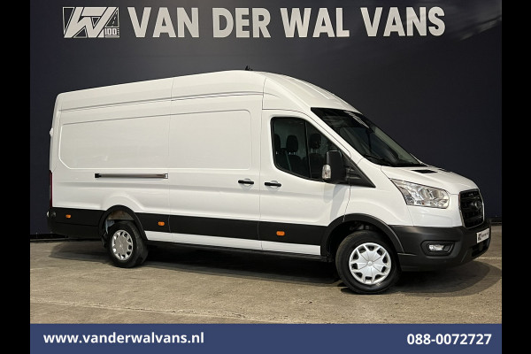 Ford Transit 2.0TDCI 131pk L4H3 Euro6 Airco | Camera | Navigatie | Apple Carplay | Android Auto | Cruisecontrol LED, Verwarmde voorruit, Stoelverwarming, Parkeersensoren, Bijrijdersbank