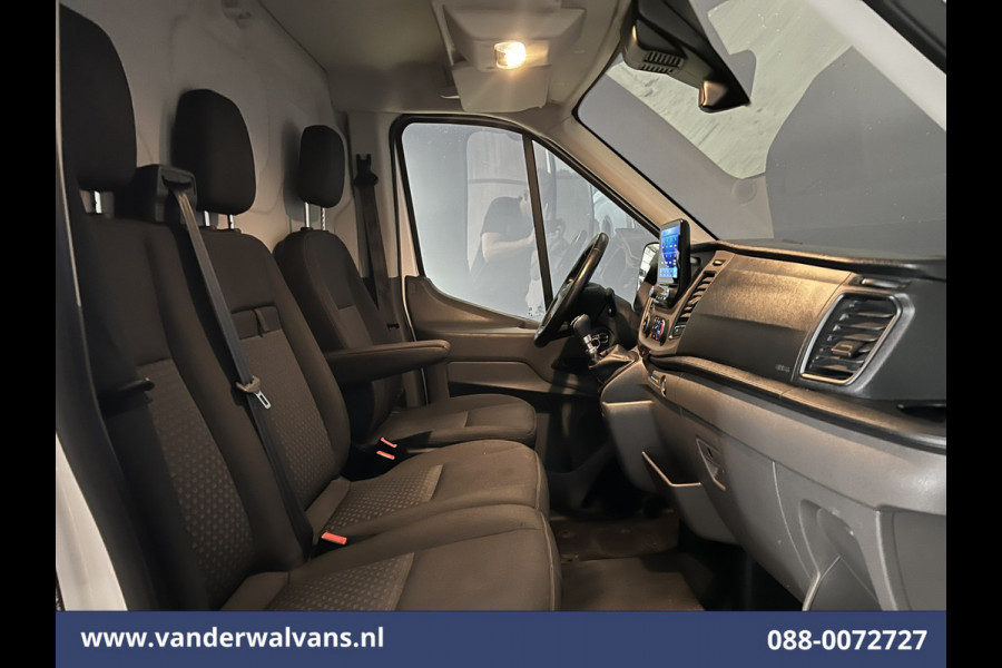 Ford Transit 2.0TDCI 131pk L4H3 Euro6 Airco | Camera | Navigatie | Apple Carplay | Android Auto | Cruisecontrol LED, Verwarmde voorruit, Stoelverwarming, Parkeersensoren, Bijrijdersbank