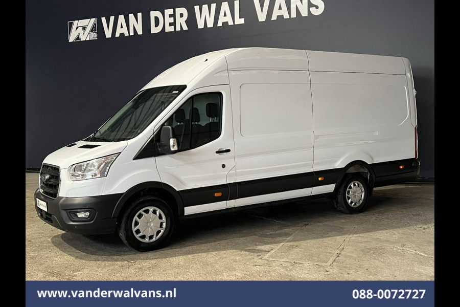 Ford Transit 2.0TDCI 131pk L4H3 Euro6 Airco | Camera | Navigatie | Apple Carplay | Android Auto | Cruisecontrol LED, Verwarmde voorruit, Stoelverwarming, Parkeersensoren, Bijrijdersbank