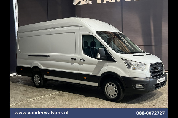 Ford Transit 2.0TDCI 131pk L4H3 Euro6 Airco | Camera | Navigatie | Apple Carplay | Android Auto | Cruisecontrol LED, Verwarmde voorruit, Stoelverwarming, Parkeersensoren, Bijrijdersbank