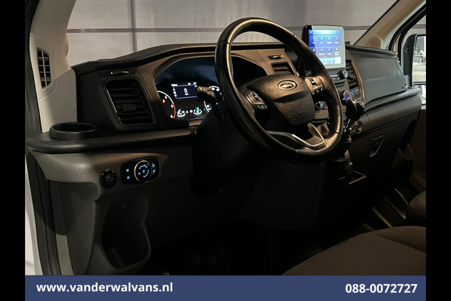 Ford Transit 2.0TDCI 131pk L4H3 Euro6 Airco | Camera | Navigatie | Apple Carplay | Android Auto | Cruisecontrol LED, Verwarmde voorruit, Stoelverwarming, Parkeersensoren, Bijrijdersbank