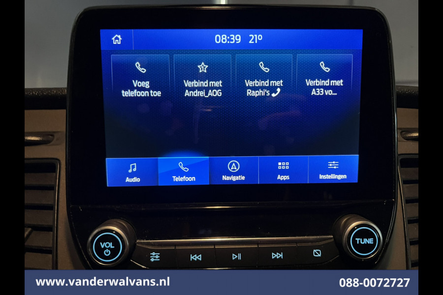 Ford Transit 2.0TDCI 131pk L4H3 Euro6 Airco | Camera | Navigatie | Apple Carplay | Android Auto | Cruisecontrol LED, Verwarmde voorruit, Stoelverwarming, Parkeersensoren, Bijrijdersbank
