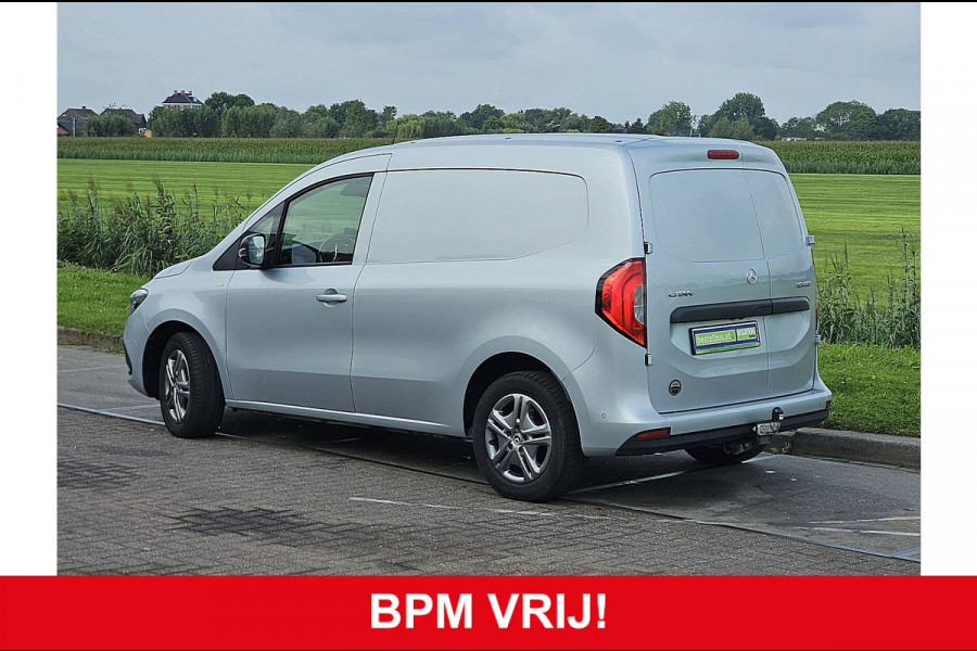 Mercedes-Benz Citan 110 CDI L2 3-Zits Mbux + Navi LED Automaat Airco Trekhaak Camera Pdc Euro6 1e Eigenaar Bumpers-Kleur!