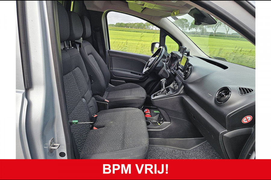 Mercedes-Benz Citan 110 CDI L2 3-Zits Mbux + Navi LED Automaat Airco Trekhaak Camera Pdc Euro6 1e Eigenaar Bumpers-Kleur!
