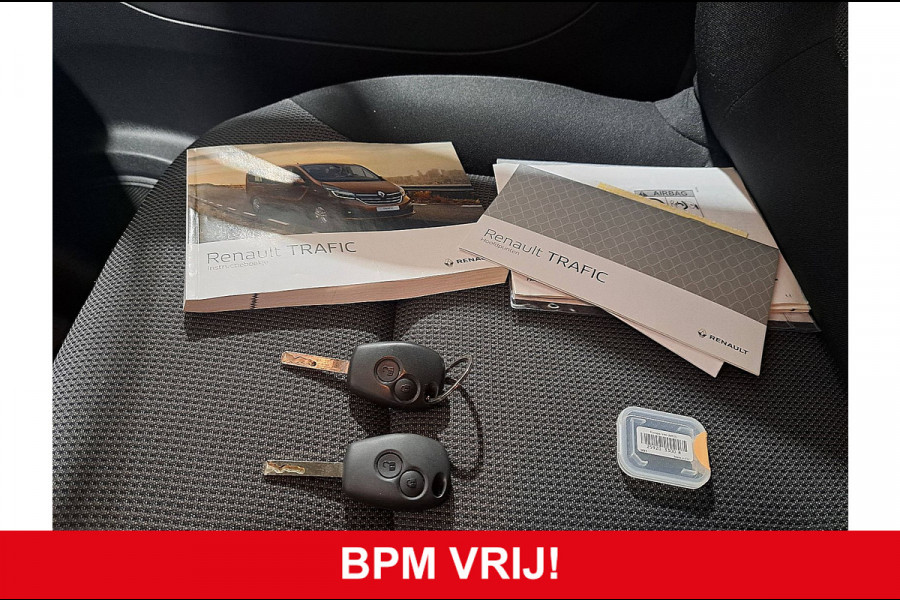 Renault Trafic 2.0 dCi 145 T29 L2H1 DC Comfort Airco Automaat Navi Sidebars Euro6 145Pk NAP 1e Eigenaar!