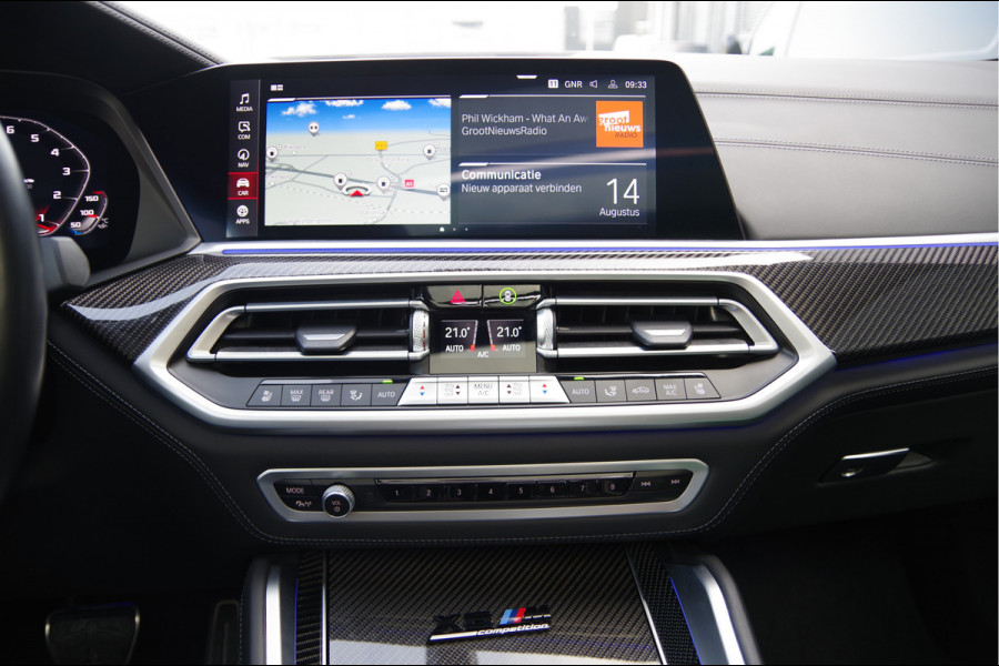 BMW X6 M - Competition LASERLIGHT, PANODAK, MEMORY, TREKHAAK, ALCANTARA HEMEL, SPORTSTOELEN, CARBON