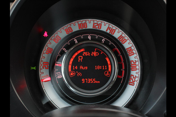 Fiat 500C 1.2 Lounge Automaat | Leder | Navigatie | Climate control | Cruise Control | Parkeersensoren Achter | Lichtmetalen Velgen |