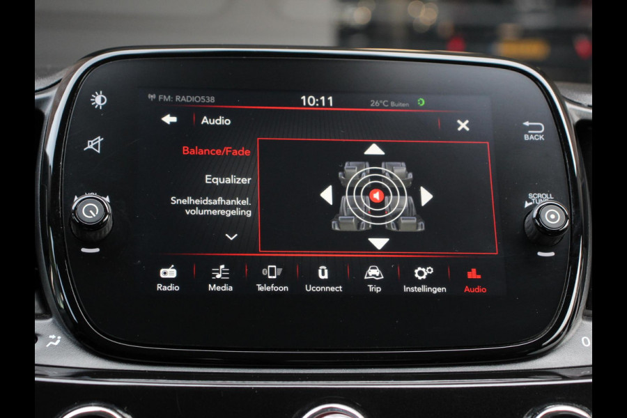 Fiat 500C 1.2 Lounge Automaat | Leder | Navigatie | Climate control | Cruise Control | Parkeersensoren Achter | Lichtmetalen Velgen |