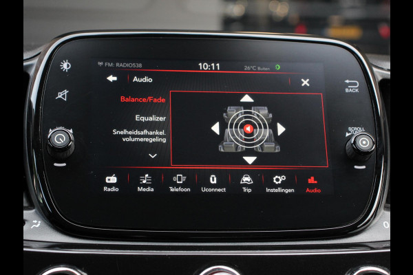 Fiat 500C 1.2 Lounge Automaat | Leder | Navigatie | Climate control | Cruise Control | Parkeersensoren Achter | Lichtmetalen Velgen |