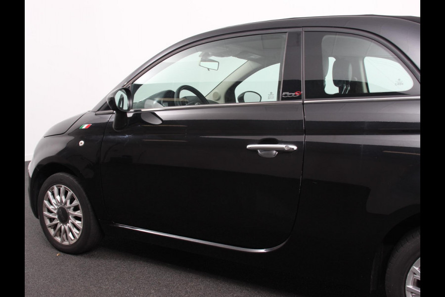 Fiat 500C 1.2 Lounge Automaat | Leder | Navigatie | Climate control | Cruise Control | Parkeersensoren Achter | Lichtmetalen Velgen |