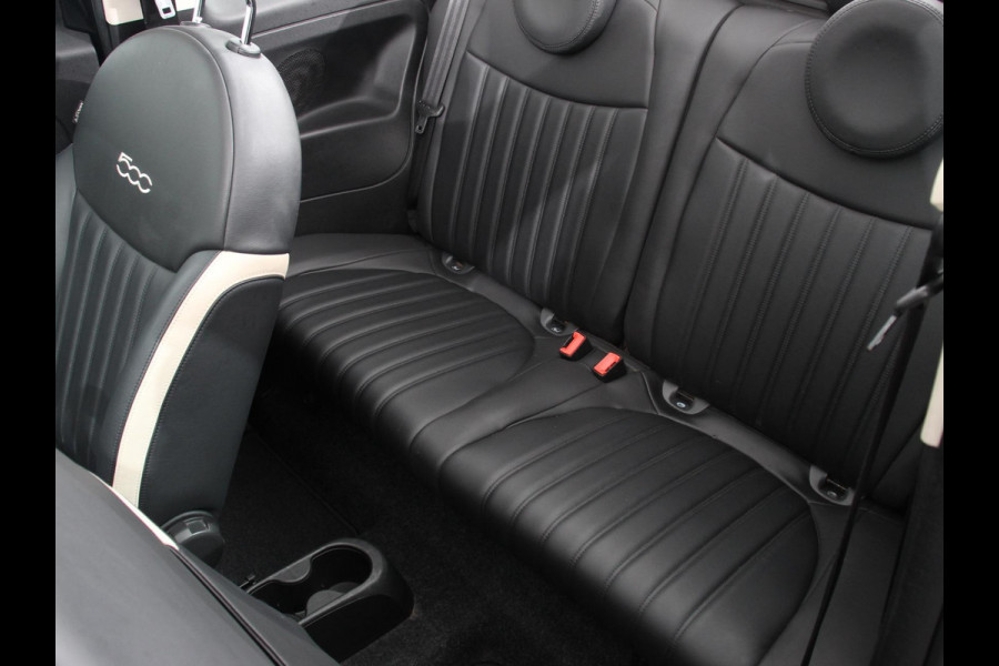 Fiat 500C 1.2 Lounge Automaat | Leder | Navigatie | Climate control | Cruise Control | Parkeersensoren Achter | Lichtmetalen Velgen |