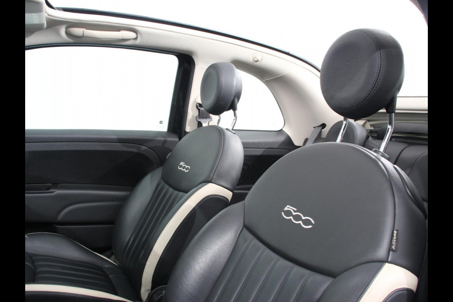 Fiat 500C 1.2 Lounge Automaat | Leder | Navigatie | Climate control | Cruise Control | Parkeersensoren Achter | Lichtmetalen Velgen |
