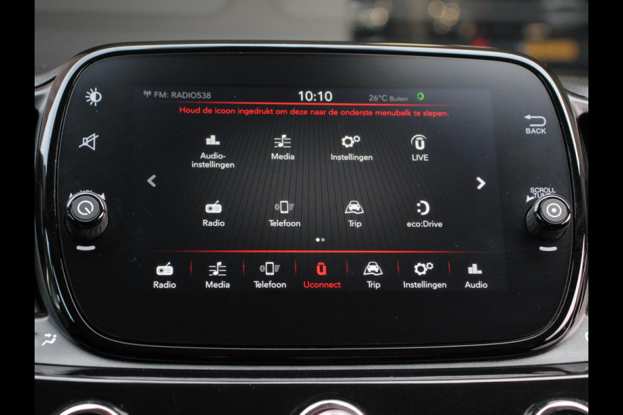 Fiat 500C 1.2 Lounge Automaat | Leder | Navigatie | Climate control | Cruise Control | Parkeersensoren Achter | Lichtmetalen Velgen |