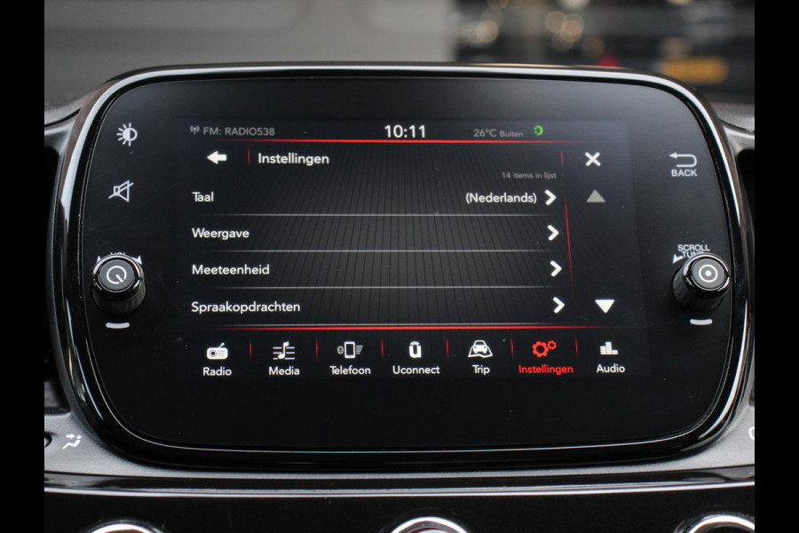 Fiat 500C 1.2 Lounge Automaat | Leder | Navigatie | Climate control | Cruise Control | Parkeersensoren Achter | Lichtmetalen Velgen |