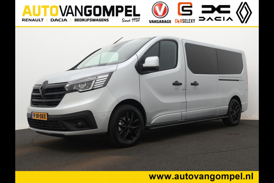 Renault Trafic 170PK L2H1 / 2 SCHUIFDEUREN / Luxe / DC DUBBEL CABINE BLACK EDITION / FULL OPTION / NAVIGATIE / CAMERA / PARKEERSENSOREN /KEYLESS