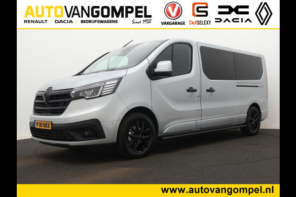 Renault Trafic 170PK L2H1 / 2 SCHUIFDEUREN / Luxe / DC DUBBEL CABINE BLACK EDITION / FULL OPTION / NAVIGATIE / CAMERA / PARKEERSENSOREN /KEYLESS