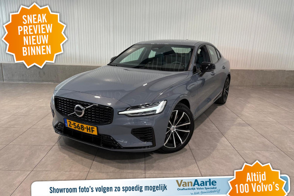 Volvo S60 T6 Aut. Long Range Ultimate Dark ACC Leder Stoel+Stuurverwarming 350pk