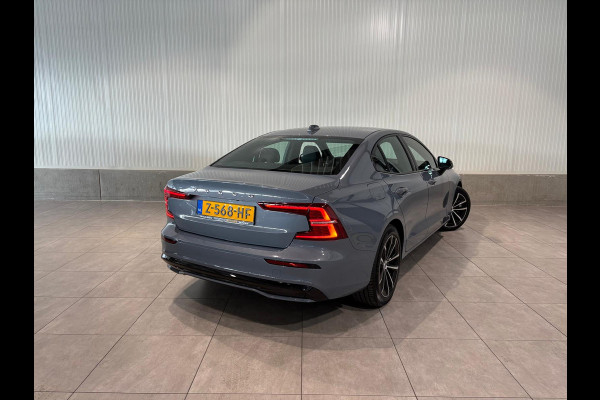 Volvo S60 T6 Aut. Long Range Ultimate Dark ACC Leder Stoel+Stuurverwarming 350pk