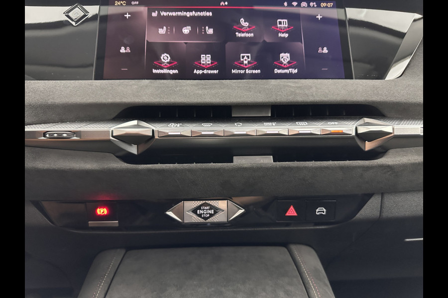 DS DS 4 1.6 PureTech Performance Line (INCL-BTW) Aut. *PANO | LEATHER-MICROFIBRE | FULL-LED | HEATED-SPORTSEATS | DIGI-COCKPIT | KEYLESS | CAMERA | LANE-ASSIST | CARPLAY | ECC | SHIFT-PADDLES | PDC | TOWBAR | 19''ALU*