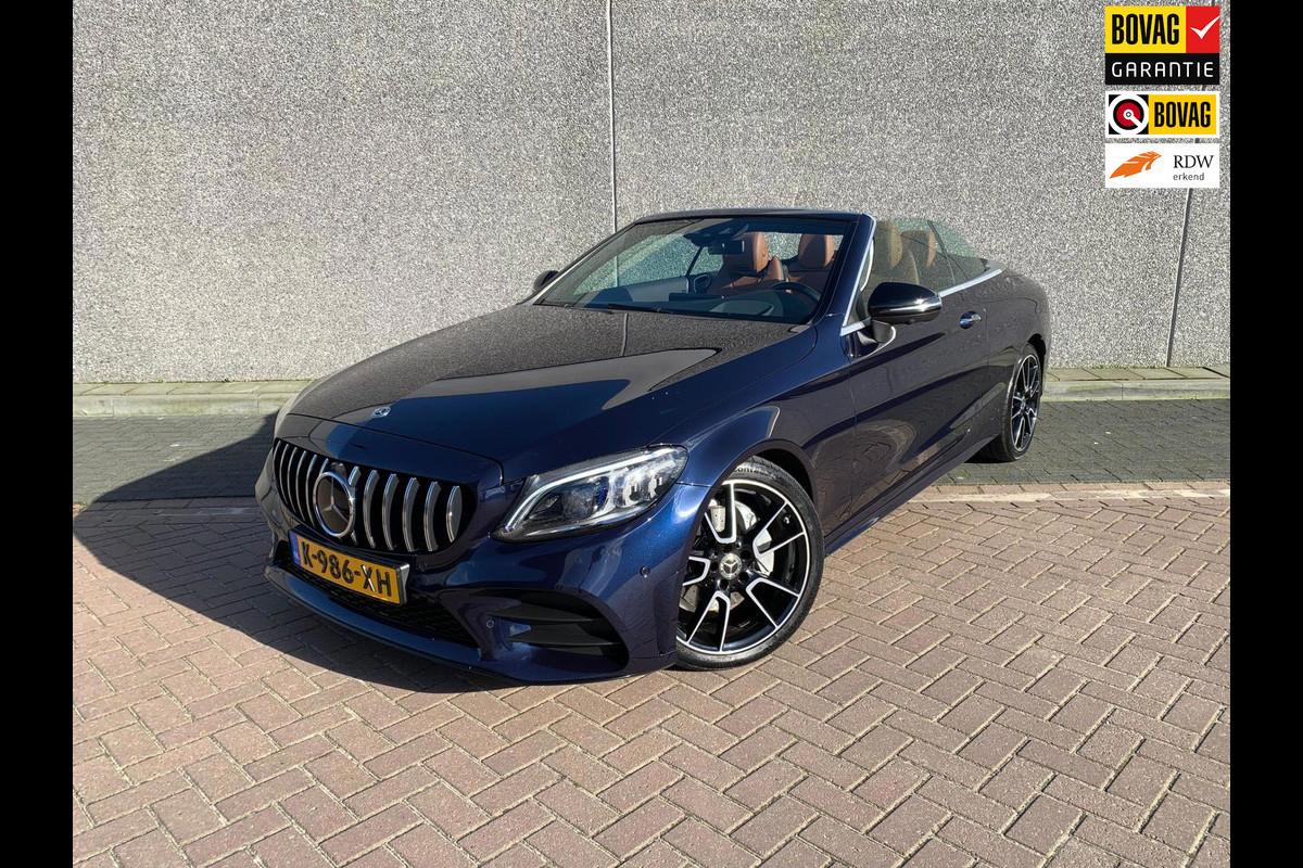 Mercedes-Benz C-Klasse Cabrio 220 d Premium Plus Pack AMG-pakket | BOVAG-GARANTIE | APK BIJ AFLEVERING | BOMVOL OPTIES | TOPSTAAT