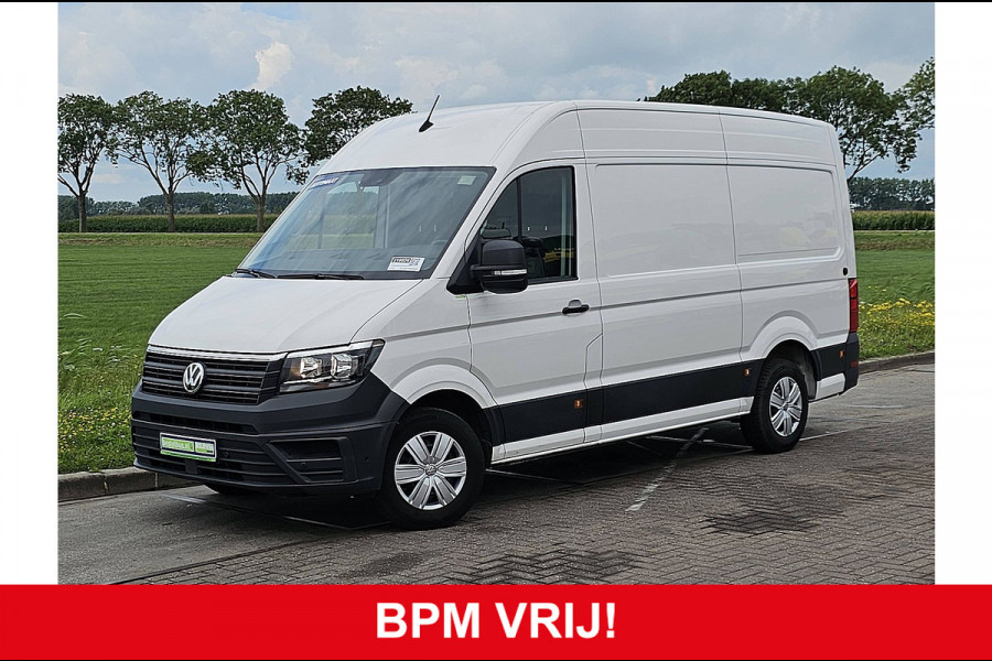 Volkswagen Crafter 35 2.0 TDI L2H2 Automaat Navi Airco Trekhaak Apple Carplay PDC Camera Euro6 140 PK!