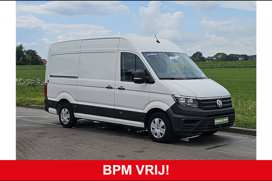 Volkswagen Crafter 35 2.0 TDI L2H2 Automaat Navi Airco Trekhaak Apple Carplay PDC Camera Euro6 140 PK!