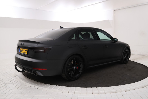 Audi A4 Limousine 2.0 TFSI MHEV Sport S line black edition Leer, Virtual dash! S-Line, Trekhaak