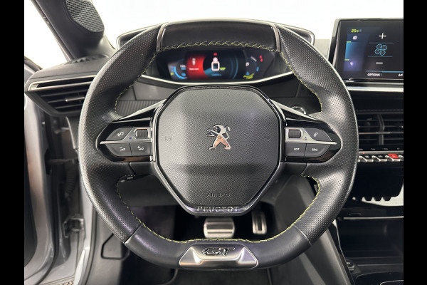 Peugeot e-208 EV GT-Line 350 50 kWh (INCL-BTW) *PANO | FULL-LED | DIGI-COCKPIT | BLINDSPOT | CAMERA | LEATHER-ALCANTARA | AMBIENT-LIGHT | NAVI-FULLMAP | LANE-ASSIST | KEYLESS | DAB | CCS-FASTLOADER | HEATED-SPORTSEATS | 17"ALU