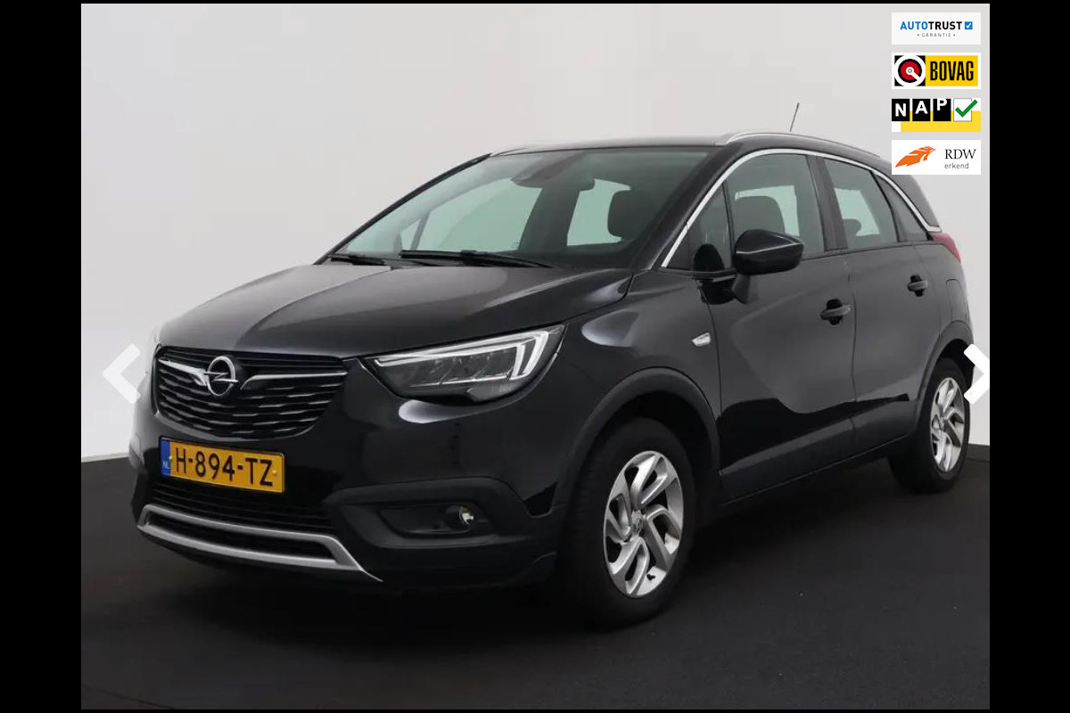 Opel Crossland X 1.2 Turbo 110 PK Innovation HALF LEDER NAVI CARPLAY CLIMAAT CONTROL LM VELGEN