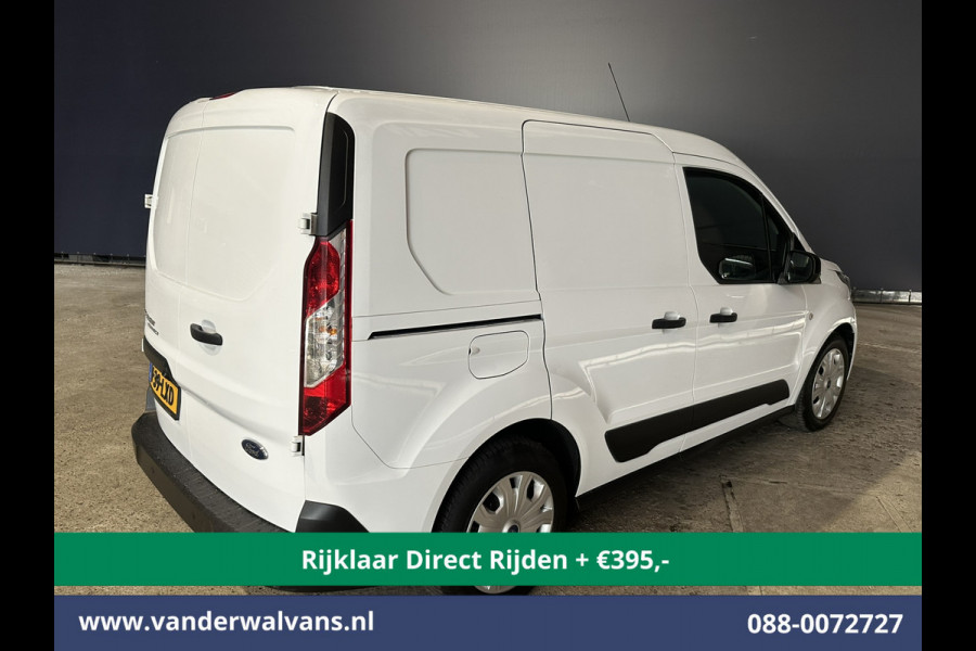 Ford Transit Connect 1.5 EcoBlue 101pk L1H1 Euro6 *Rijklaar Direct Rijden* Airco | 3-Zits | Camera | Android Auto | Verwarmde voorruit | Stoelverwarm Parkeersensoren, Zijdeur