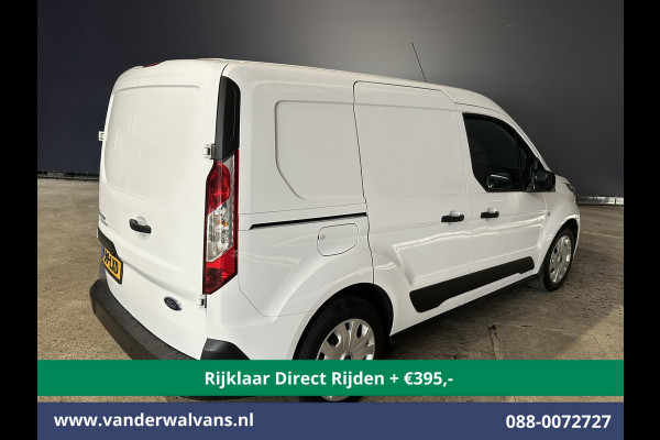 Ford Transit Connect 1.5 EcoBlue 101pk L1H1 Euro6 *Rijklaar Direct Rijden* Airco | 3-Zits | Camera | Android Auto | Verwarmde voorruit | Stoelverwarm Parkeersensoren, Zijdeur