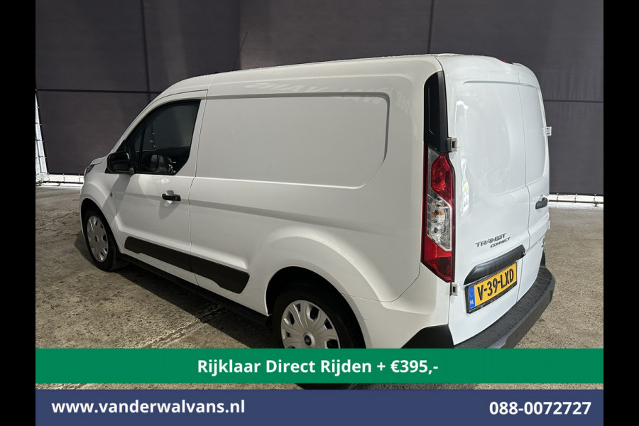 Ford Transit Connect 1.5 EcoBlue 101pk L1H1 Euro6 *Rijklaar Direct Rijden* Airco | 3-Zits | Camera | Android Auto | Verwarmde voorruit | Stoelverwarm Parkeersensoren, Zijdeur