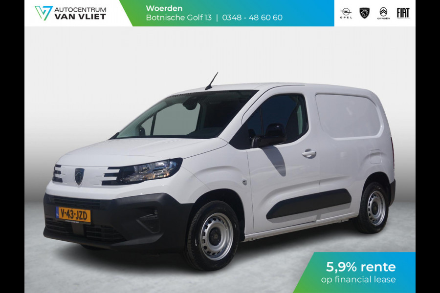 Peugeot Partner L1 1.5D 102 Pk. | camera | Apple Carplay | Keyless Entry | betimmering | rijklaarprijs