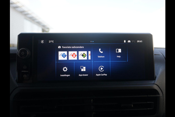 Opel Vivaro Electric L3 75 kWh | 0% rente | Apple Carplay | camera | parkeersensoren voor & achter | dodehoekwaarschuwing | Comfort tussenschot