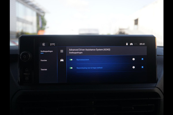 Opel Vivaro Electric L3 75 kWh | 0% rente | Apple Carplay | camera | parkeersensoren voor & achter | dodehoekwaarschuwing | Comfort tussenschot