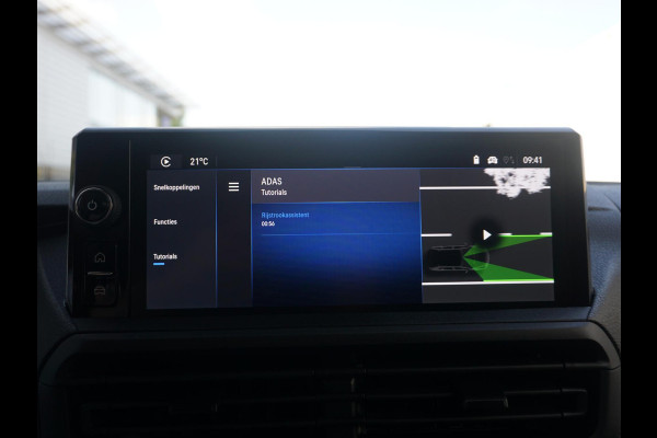 Opel Vivaro Electric L3 75 kWh | 0% rente | Apple Carplay | camera | parkeersensoren voor & achter | dodehoekwaarschuwing | Comfort tussenschot