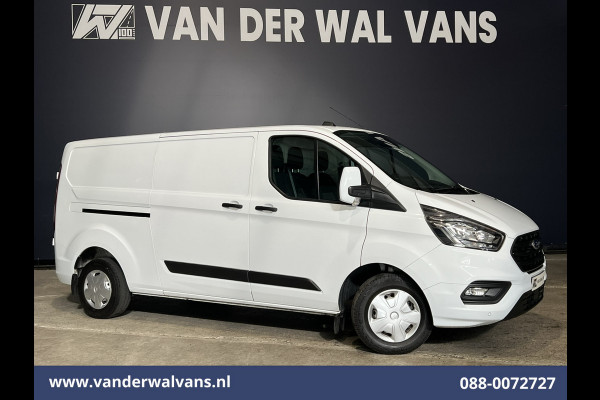 Ford Transit Custom 2.0 TDCI L2H1 Euro6 Airco | Camera | Navigatie | LED | Cruisecontrol | Stoelverwarming Verwarmde voorruit, Parkeersensoren, Bijrijdersbank, 2800kg trekvermogen