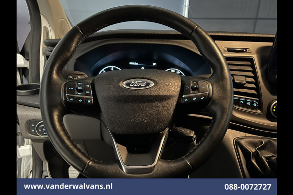 Ford Transit Custom 2.0 TDCI L2H1 Euro6 Airco | Camera | Navigatie | LED | Cruisecontrol | Stoelverwarming Verwarmde voorruit, Parkeersensoren, Bijrijdersbank, 2800kg trekvermogen