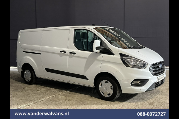 Ford Transit Custom 2.0 TDCI L2H1 Euro6 Airco | Camera | Navigatie | LED | Cruisecontrol | Stoelverwarming Verwarmde voorruit, Parkeersensoren, Bijrijdersbank, 2800kg trekvermogen