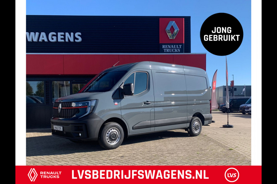 Renault Master T35 2.0 dCi 150 PK L2H2 Nieuw model, Trekhaak, Apple carplay, betimmering, zwarte LM velgen 17", zwarte side-bars