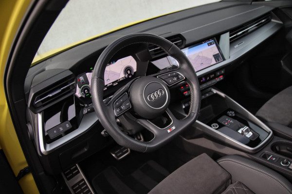 Audi A3 Sportback 40 TFSI e PHEV S Edition S-line 204pk S-Tronic! Panoramadak|Virtual Cockpit|Kuipstoelen elektrisch|Matrix|Black