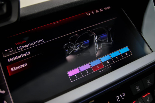 Audi A3 Sportback 40 TFSI e PHEV S Edition S-line 204pk S-Tronic! Panoramadak|Virtual Cockpit|Kuipstoelen elektrisch|Matrix|Black