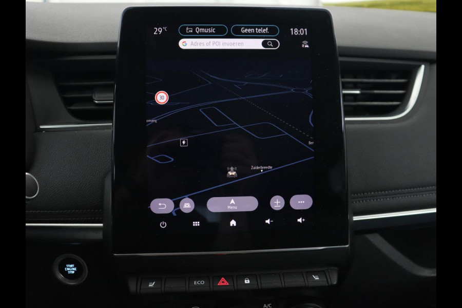 Renault ZOE R135 Edition One 52 kWh | Leder | Stoelverwarming | Camera | Warmtepomp | BOSE Sound | Carplay | Navigatie | Climate control