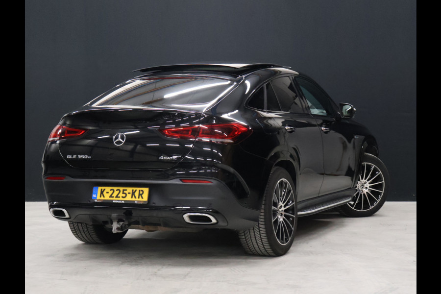 Mercedes-Benz GLE Coupé 350 e 4MATIC AMG [TREKHAAK, SCHUIFKANTELDAK, CAMERA +360, HU DISPLAY, ADAPTIVE CRUISE CONTROL, MEMORY SEATS, BURMESTER, NAVIGATIE, AIRCONDITIONING, NIEUWSTAAT]