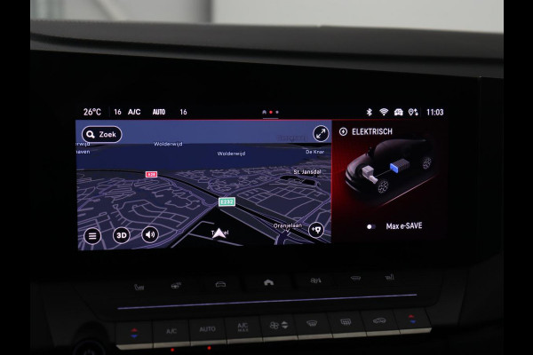 Opel Astra 1.6 Turbo Plug In Hybrid Ultimate | Panoramadak | Head-Up | 360 Camera | Stoel & stuurverwarming | Carplay | Adaptive cruise | AG Stoel | Carplay | 18'' lichtmetalen velgen | PHEV