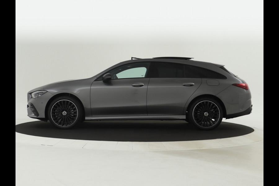 Mercedes-Benz CLA-Klasse Shooting Brake 250 e Star Edition AMG Line | Trekhaak | Nightpakket | Antidiefstalpakket GUARD 360° Plus | Parkeerpakket met 360°-camera | Multi spaaks lichtmetalen velgen | EASY PACK achterklep | KEYLESS GO-comfortpakket | Smartphone integratie |