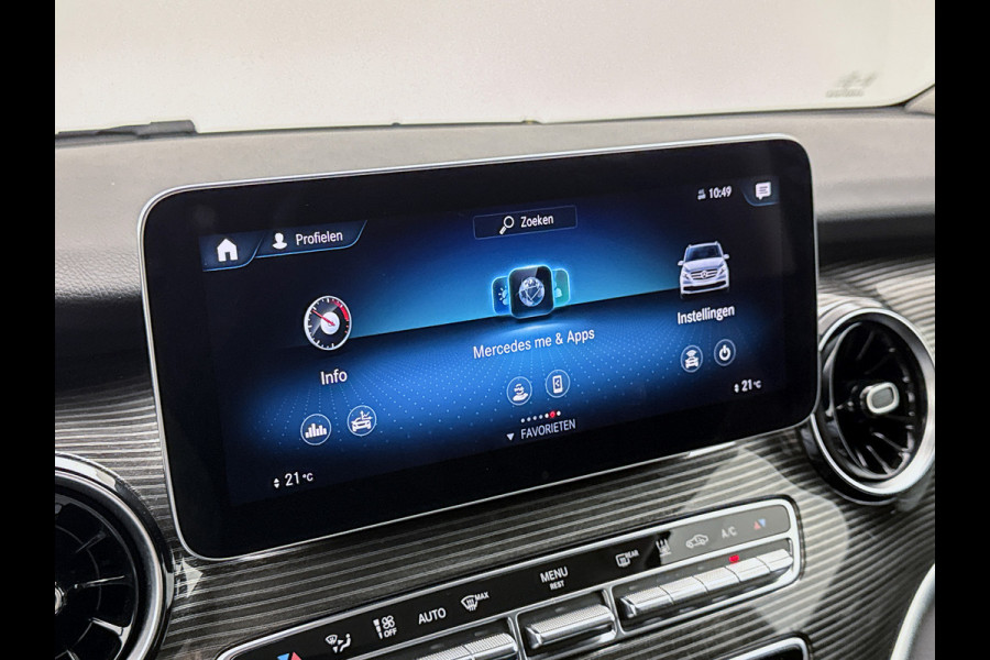 Mercedes-Benz V-Klasse 300d Extra Lang 24 Maanden Certified Garantie Avantgarde Edition L3 Enkele Cabine Burmester Audio 360 Graden Camera Leder Adapti
