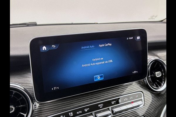 Mercedes-Benz V-Klasse 300d Extra Lang 24 Maanden Certified Garantie Avantgarde Edition L3 Enkele Cabine Burmester Audio 360 Graden Camera Leder Adapti