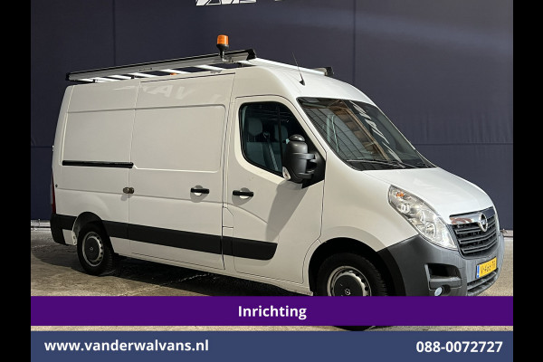 Opel Movano 2.3 CDTI 146pk L2H2 Inrichting Euro6 Airco | Imperiaal | Camera | Navigatie | Cruisecontrol | 2500kg Trekhaak Parkeersensoren, Bijrijdersbank